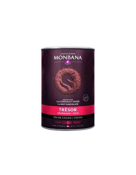 Chocolat en poudre Tradition Trésor de chocolat 1Kg