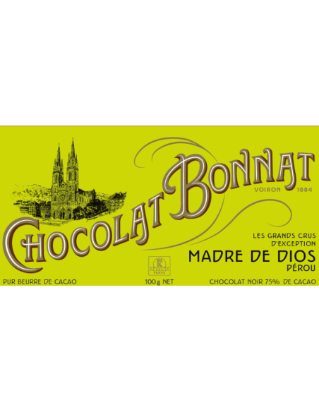Chocolat Bonnat Madre de Dios